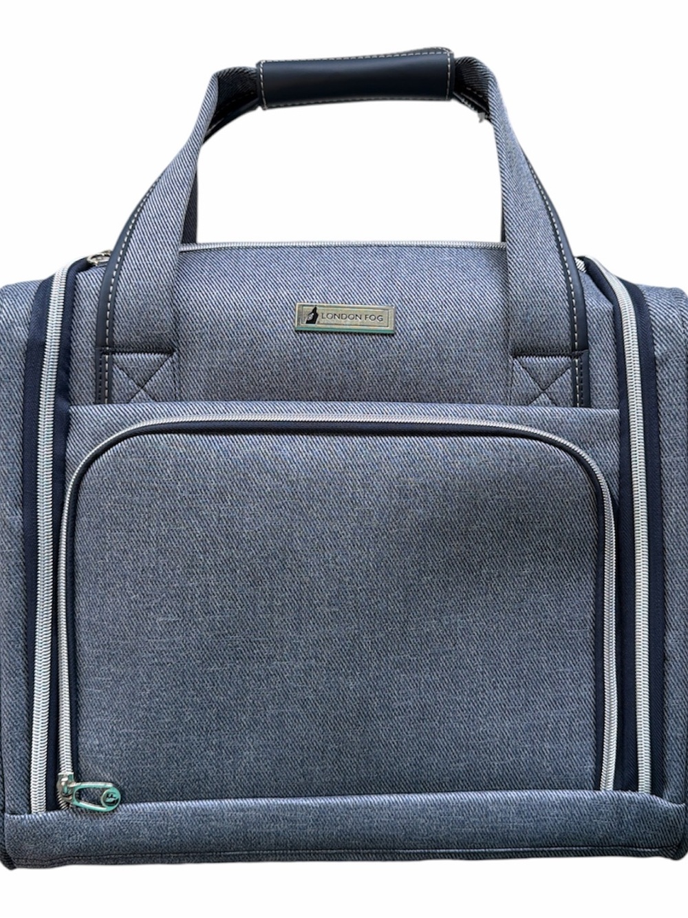 London Fog Men's Light Blue Toiletry Travel Bag